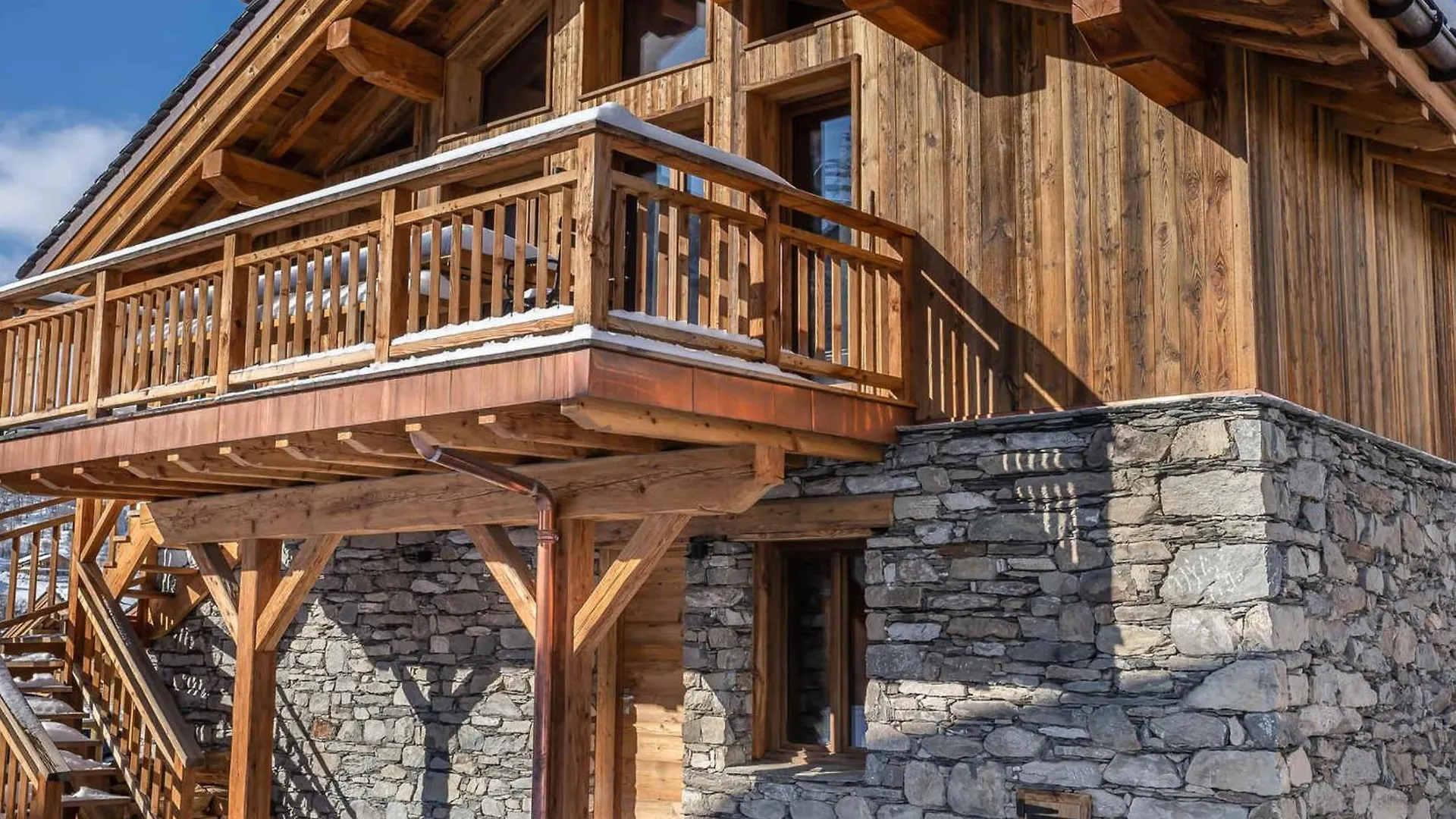 Chalet De Prestige Au Coeur De Saint Martin De Belleville Avec Sauna Et Bain Nordique - Fr-1-570-38