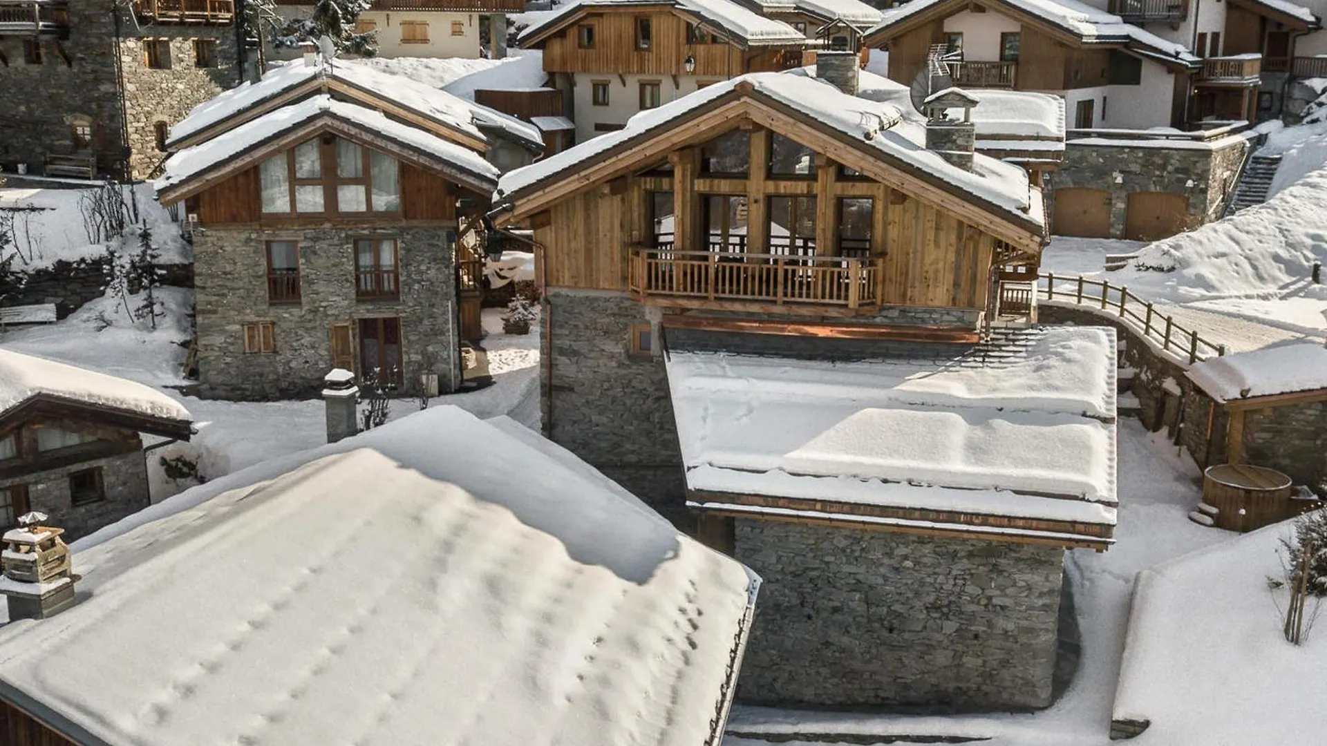 Chalet De Prestige Au Coeur De Saint Martin De Belleville Avec Sauna Et Bain Nordique - Fr-1-570-38 France