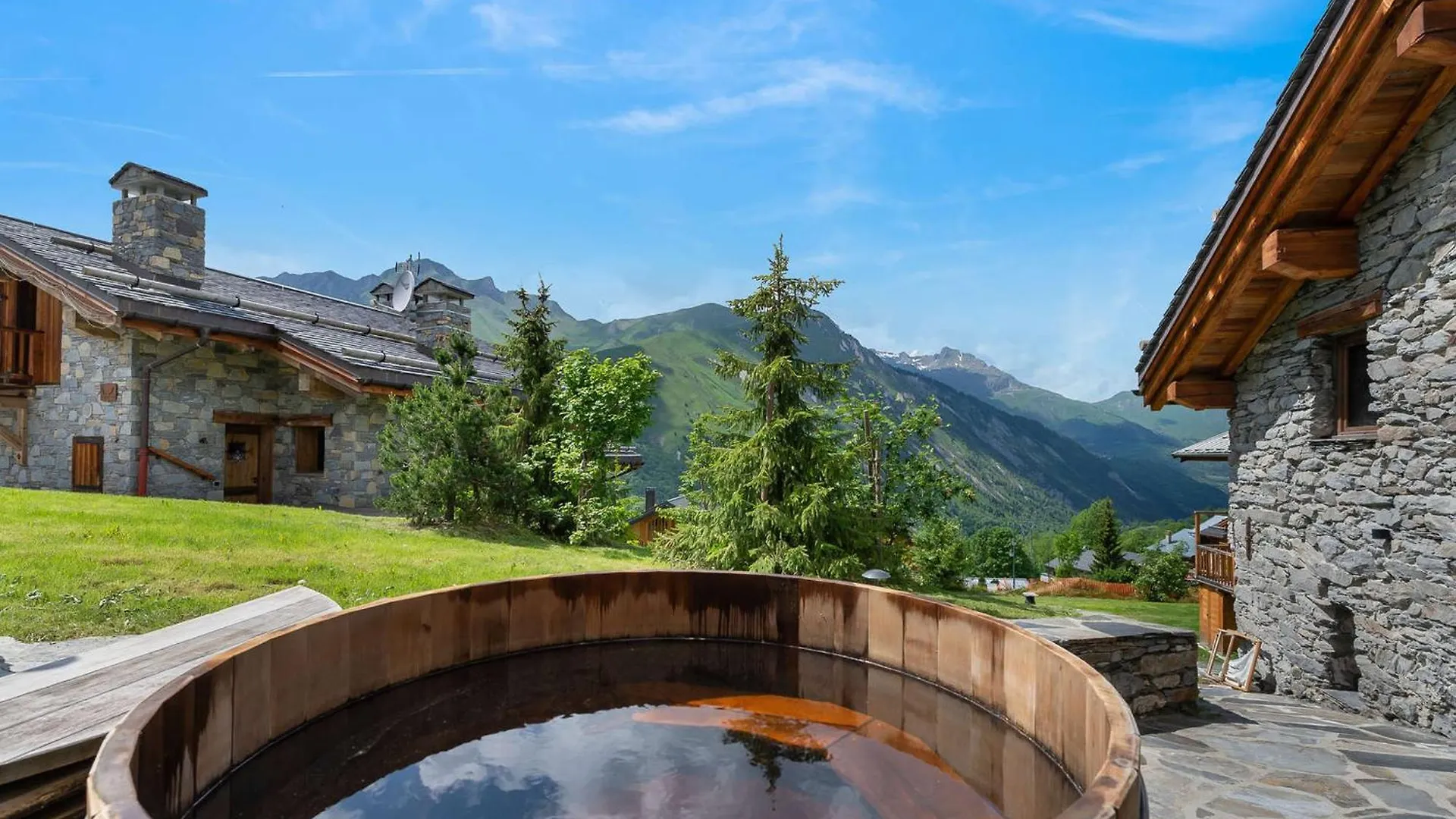 Chalet De Prestige Au Coeur De Saint Martin De Belleville Avec Sauna Et Bain Nordique - Fr-1-570-38 Saint-Martin-de-Belleville
